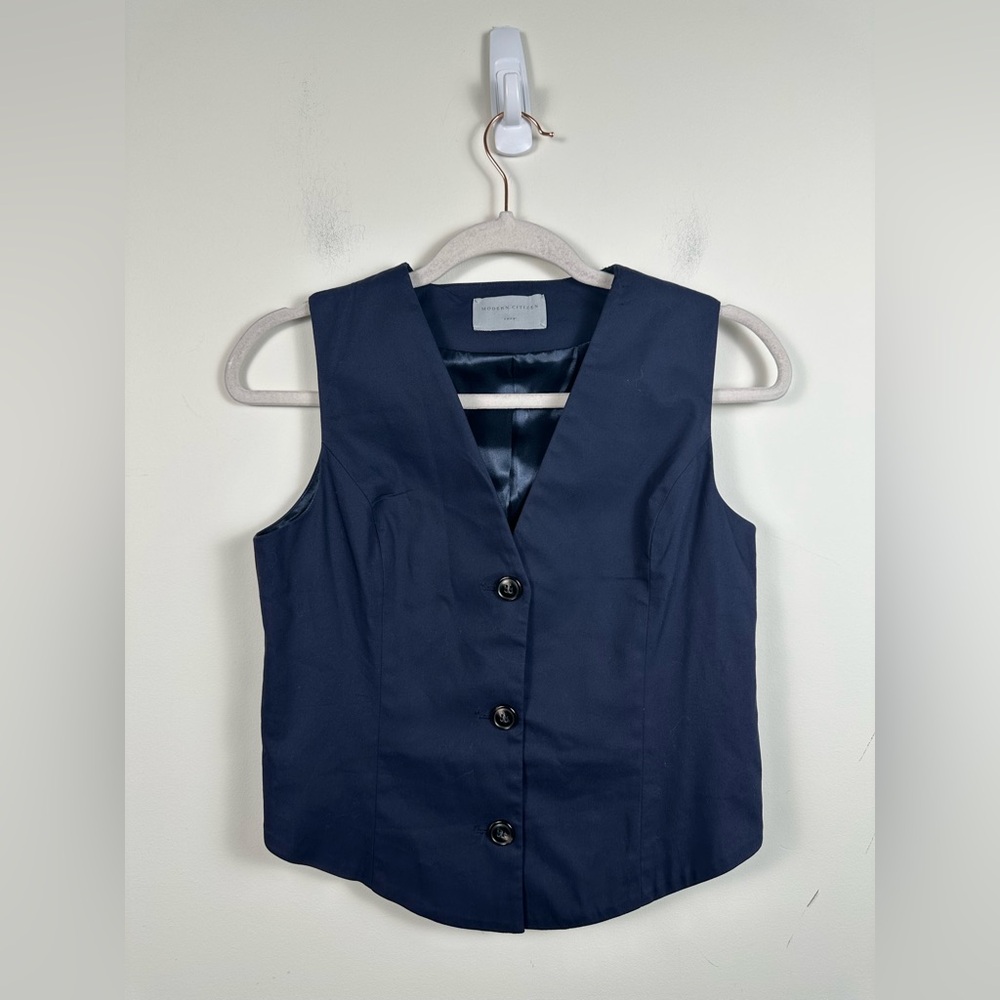 Modern Citizen Navy Blue Vest